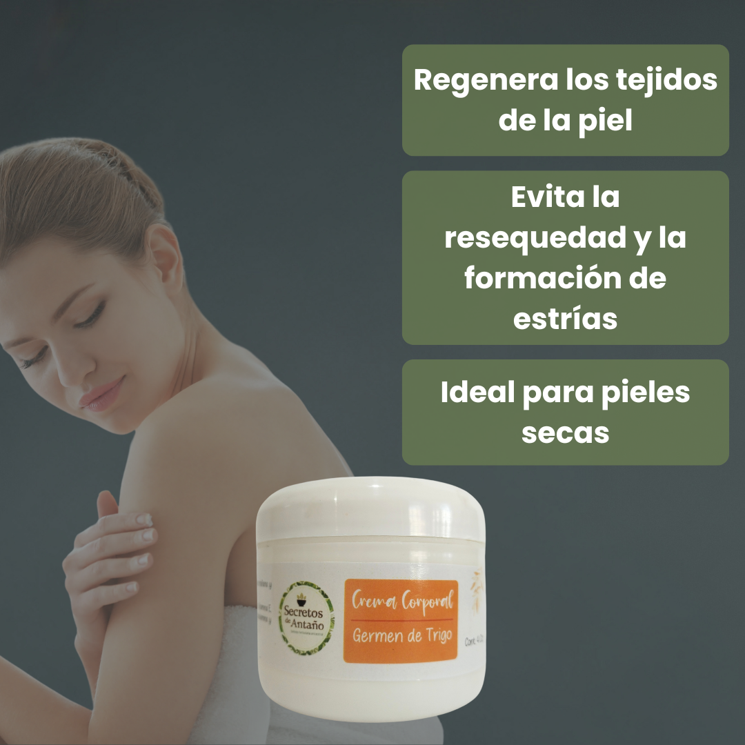 Crema Germen de Trigo - 4 Oz