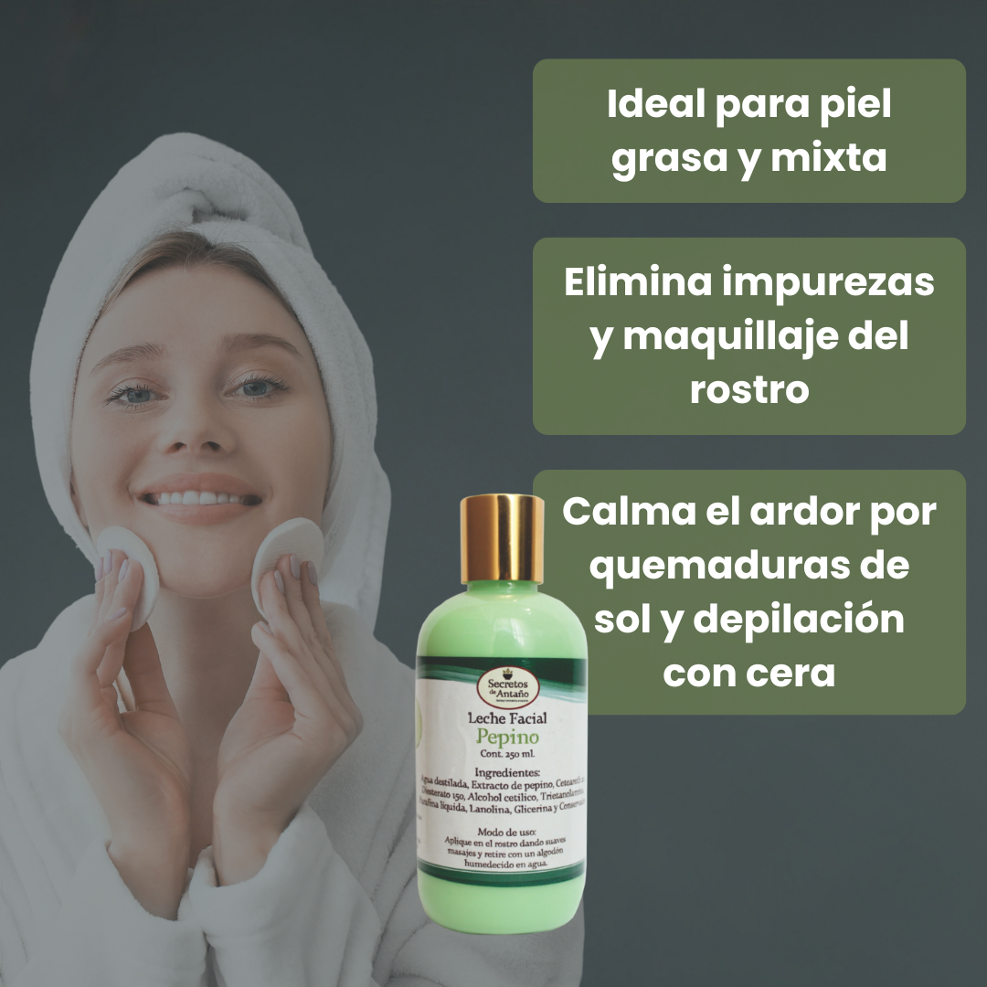 Leche de Pepino - 250 ml