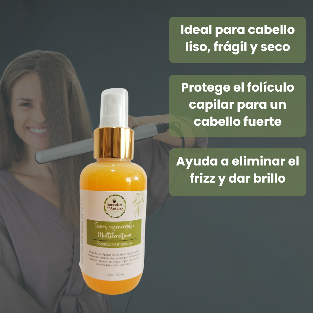Suero Capilar Regenerador Multikeratina - 125 ml