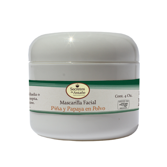 Mascarilla en Polvo Piña y Papaya - 4 Oz