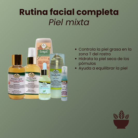 Rutina Skincare - Piel Mixta | Envío GRATIS