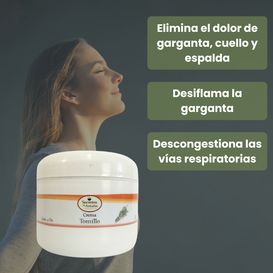 Crema Tomillo - 4 Oz